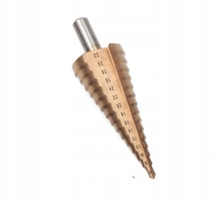 Wiertło stożkowe stopniowe 4-32 mm HSS TYTAN