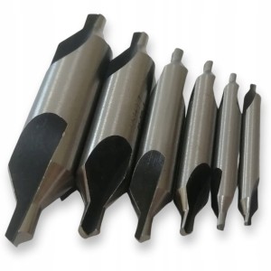 Nawiertak Nakiełek Tokarski Nawiertaki Nakiełki do Metalu HSS ExpanCNC 60 °