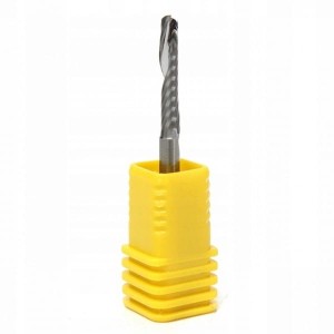 Frez węglik 1P jednopiórowy VHM 2mm 8mm downcut