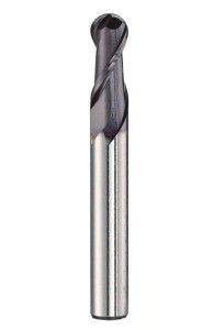 Frez VHM 2p kulisty 18mm 35mm 100mm 45HRC TiAlN