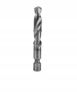 Wiertło z gwintownikiem M10x1,5 hss mocowanie 6,35