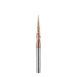Frez stożkowy VHM węglik R2 30,5mm 6mm TiAlN HRC55