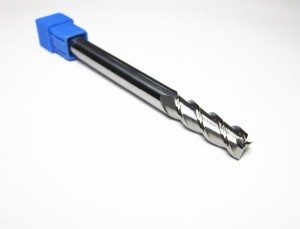 Frez VHM węglik 3p ALUMINIUM 3mm 12mm 100mm POLERO