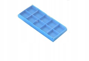 Opakowanie na plytki wieloostrzowe box 137x56x10mm