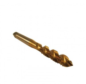 Gwintownik Maszynowy spiralny HSS TiN M4x0.7