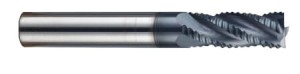Frez zgrubny VHM węglik 6mm 15mm HRC60 TiAlN 4P
