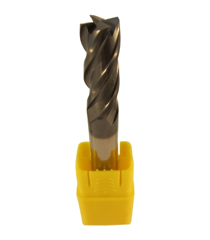 8mm Solid Carbide End Mill, 4 Flute TiAIN coated HRC60
