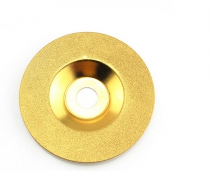 Tarcza diamentowa 100mm 16mm złota 